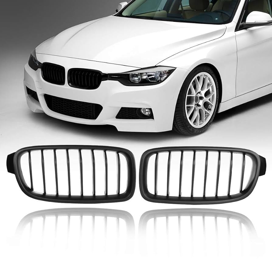 BMW キドニーグリル ブラック BMW 3シリーズ G20 G21 後期用 フロント用 艶ありブラック